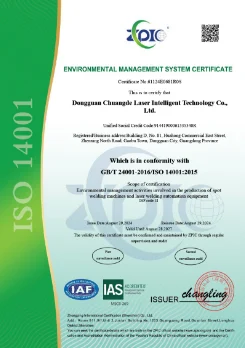 ISO14001 Environmental Management System Certification