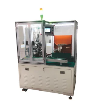 Automatic pole piece spot welding machine